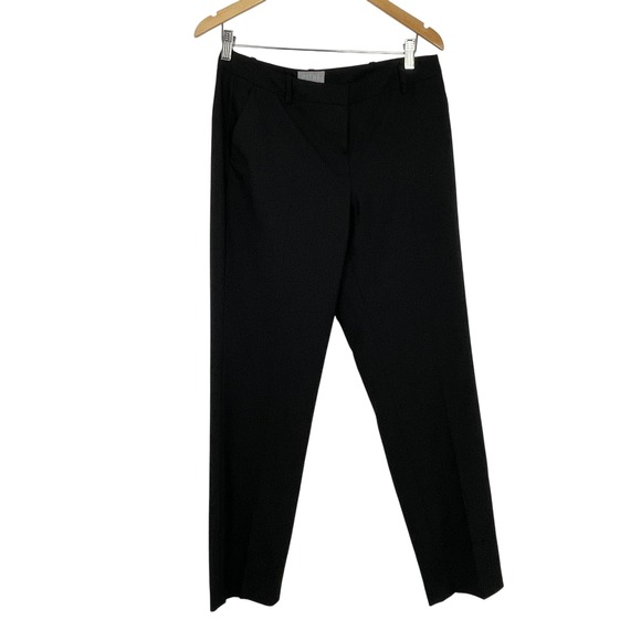 PURE Collection Women's Black Wool Blend Career Dress Pants Size 6R - Picture 1 of 8